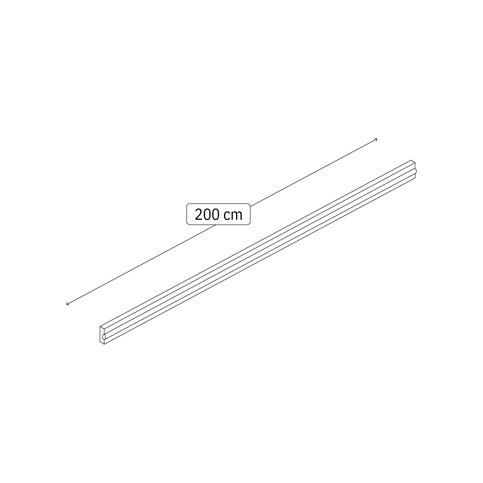 Wandschiene EWB.100